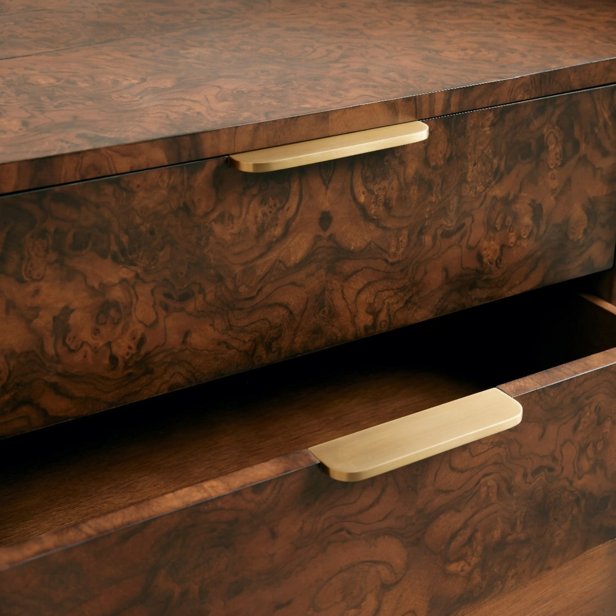 Warm Textured Wood Bedroom Chest