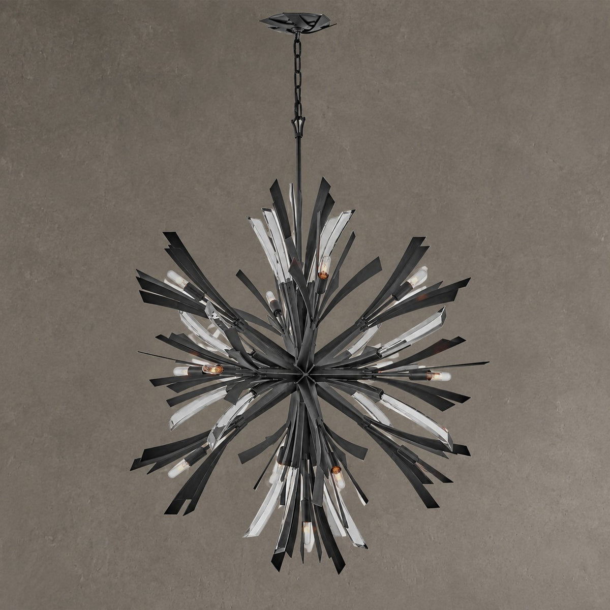 Vida Large Orb Chandelier, Elegant Design