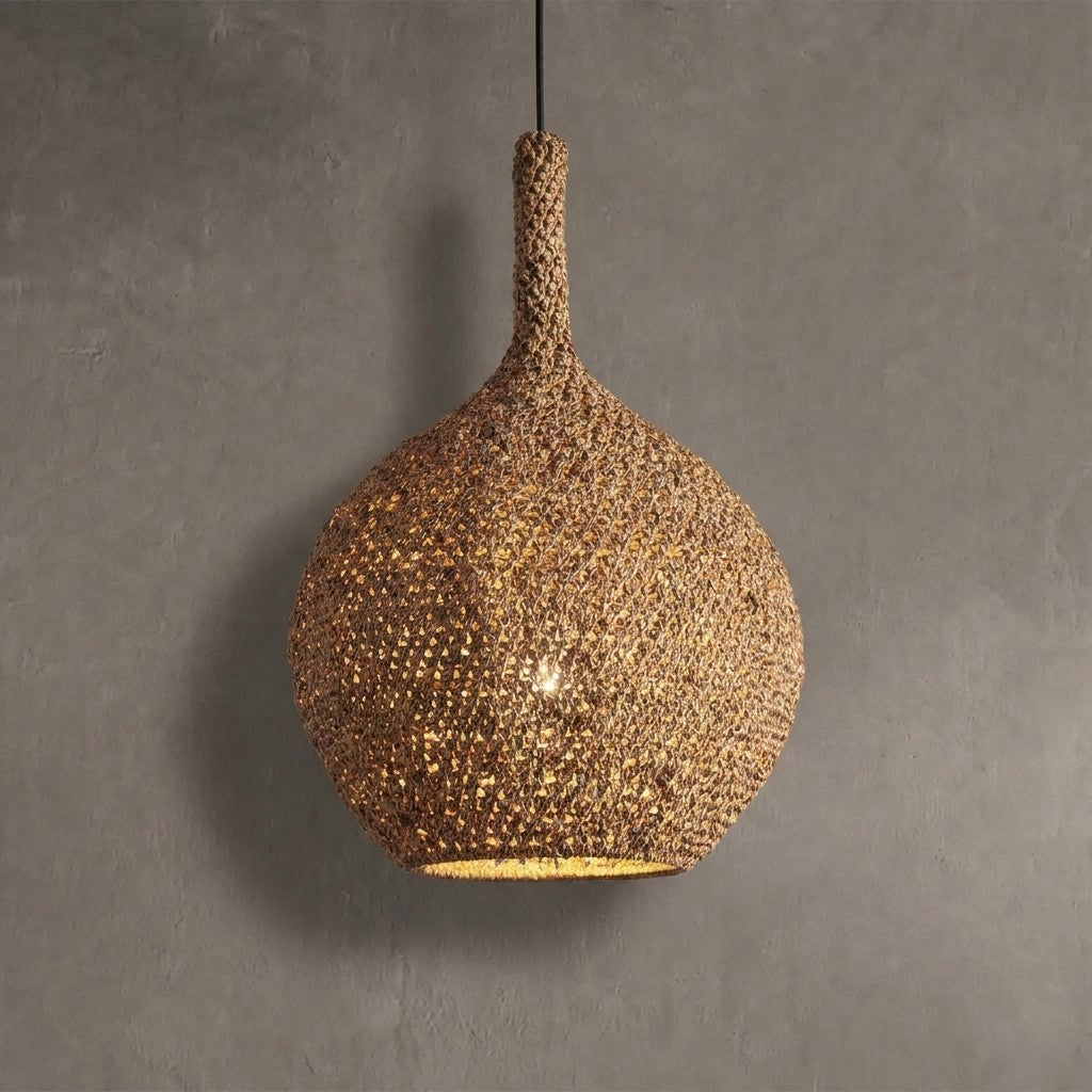 Canela Natural Rope 15" Pendant