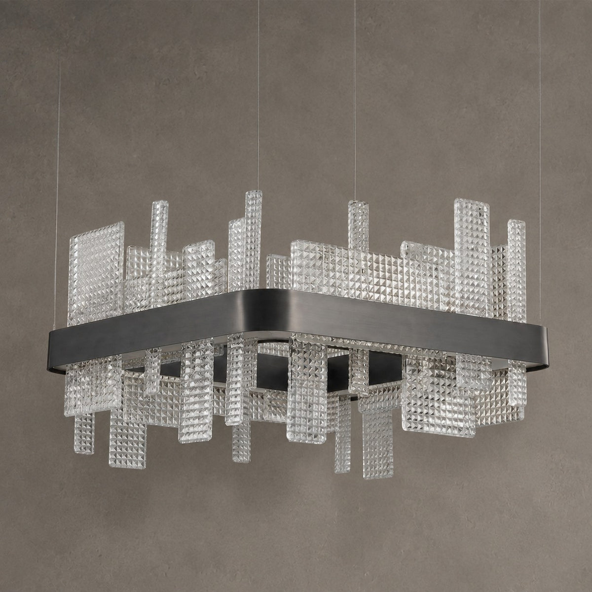 Lyra Glass Pendant Light 19.7"