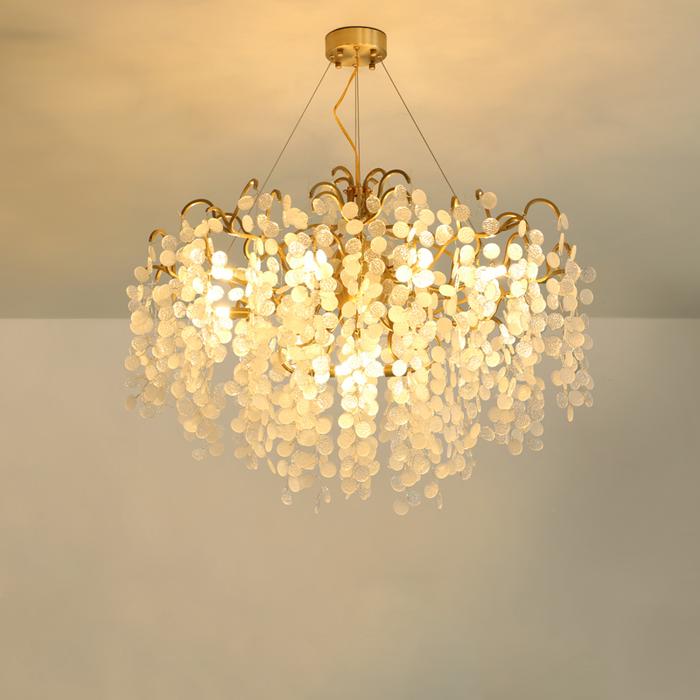 Blossom Modern White Chandelier