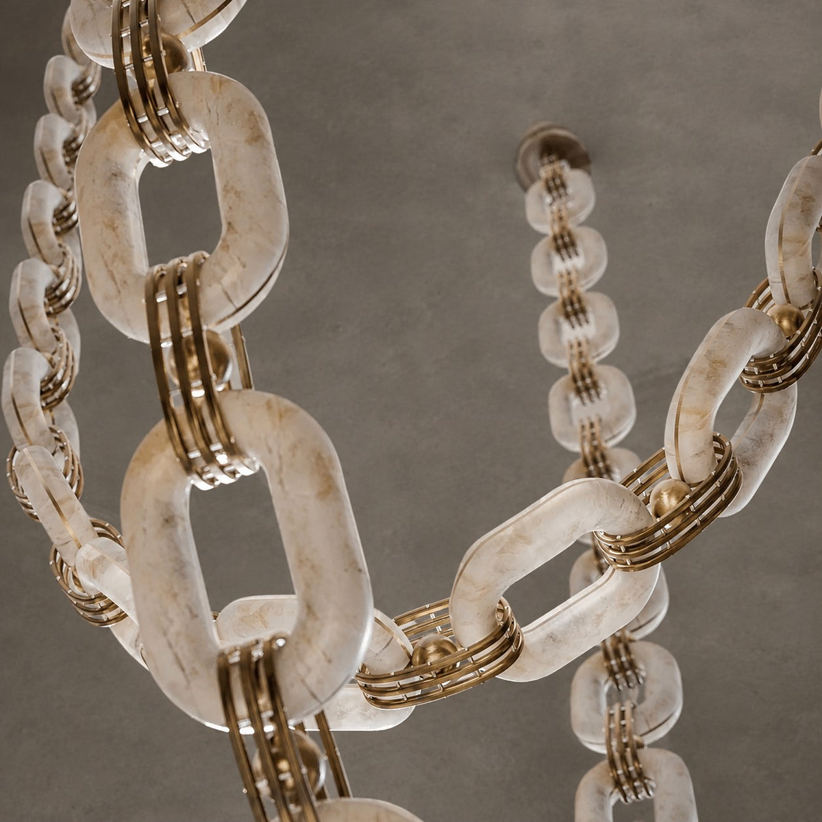 Chain Link Chandelier