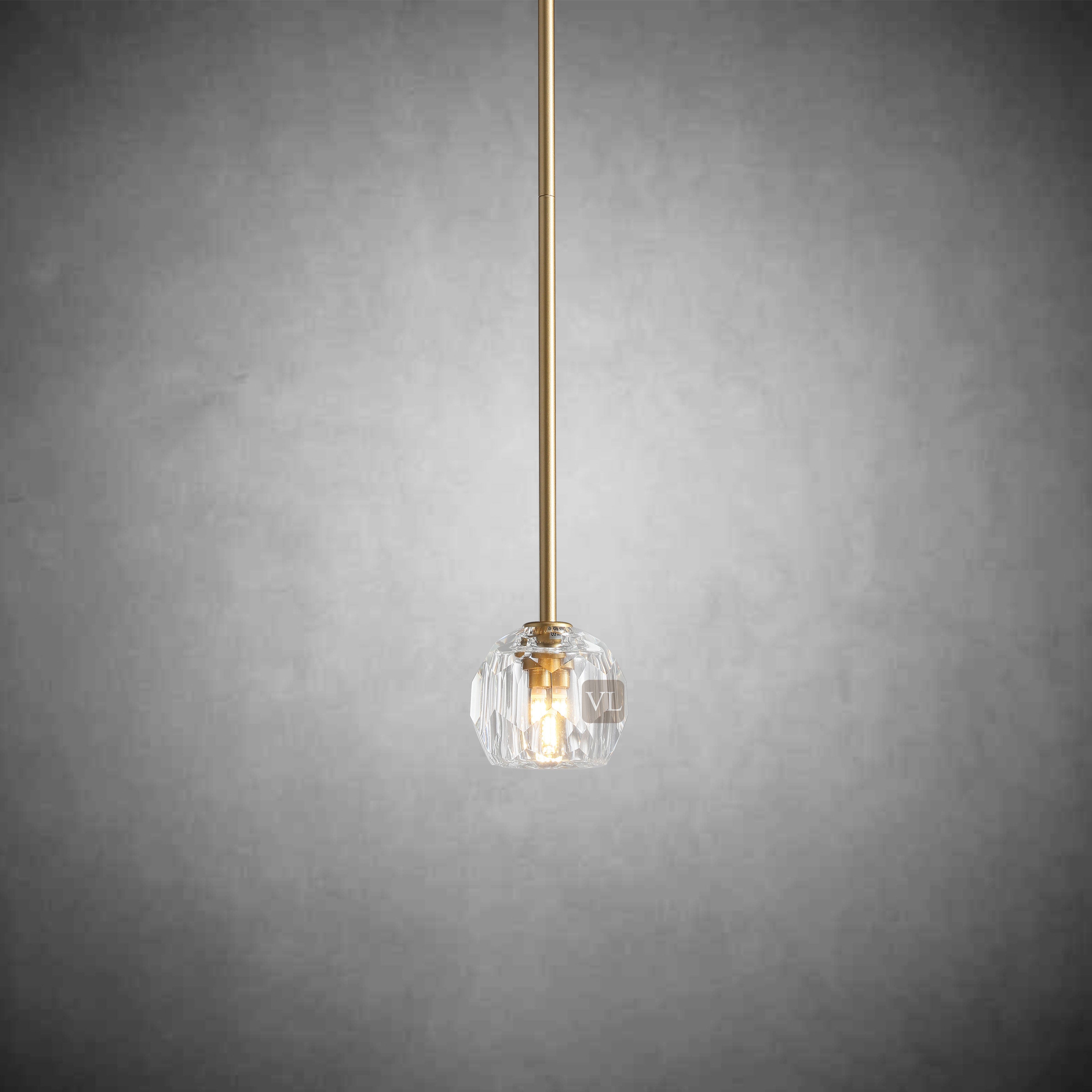 Bolura De Crystal Ball Pendant Lighting (Cord)