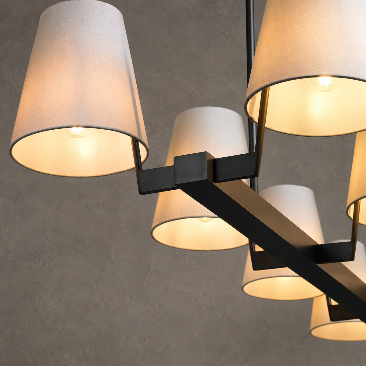 Corniche Circular Linear Chandelier 60'' for dining room & Kitchen