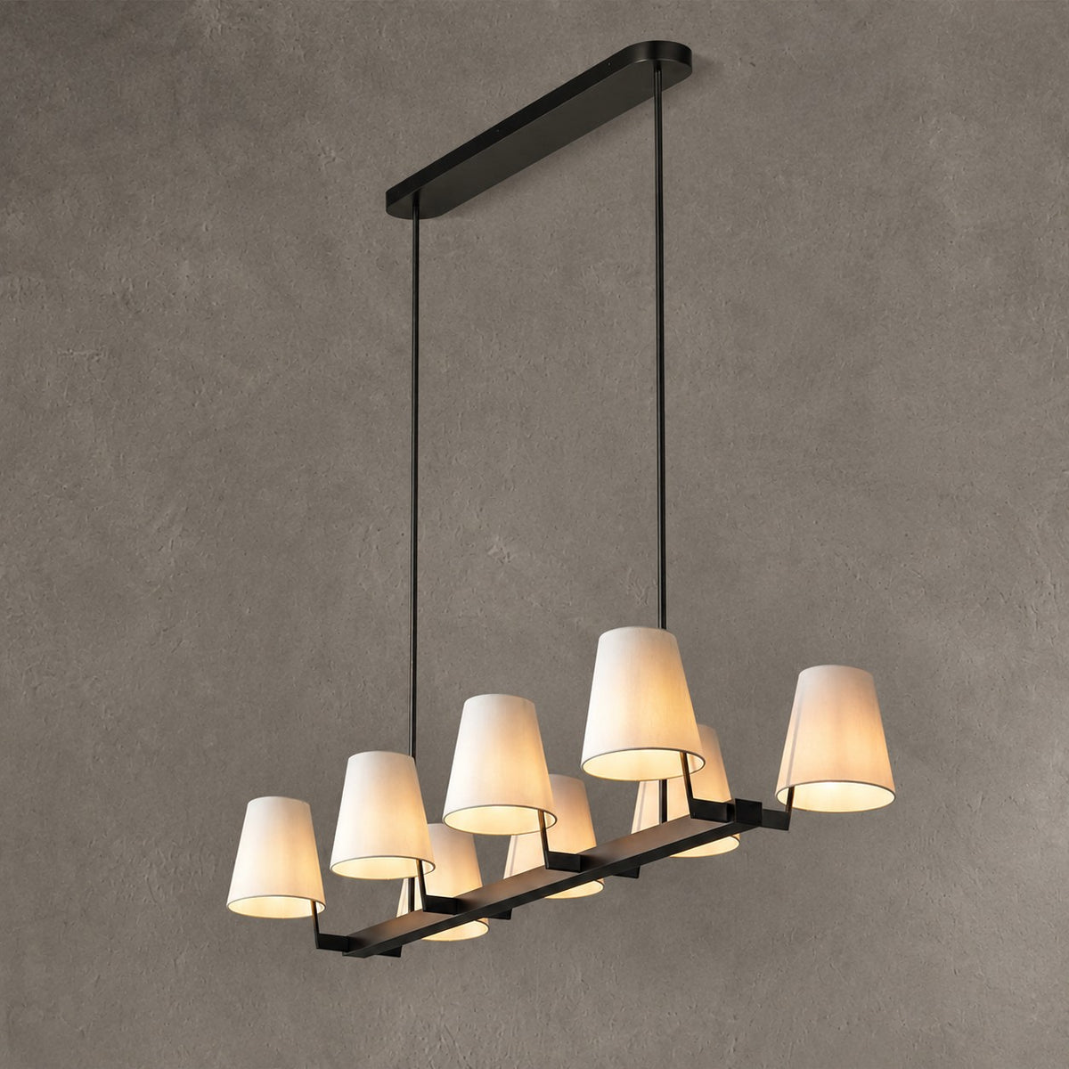 Corniche Circular Linear Chandelier 60'' for dining room & Kitchen