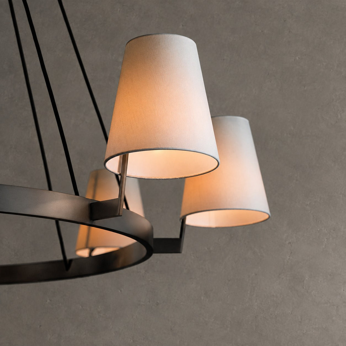 Corniche Circular Round Chandelier 60''