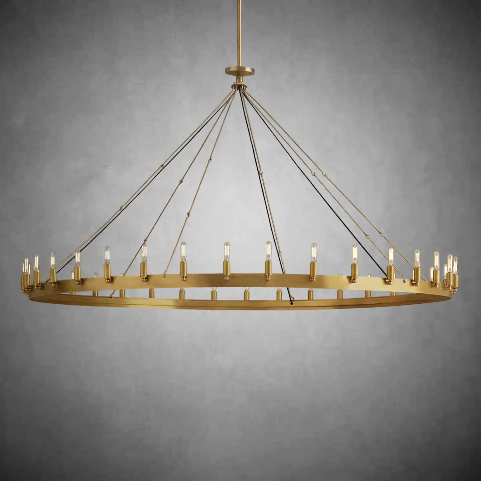 Dania Camina Luxury Vintage Round Chandelier