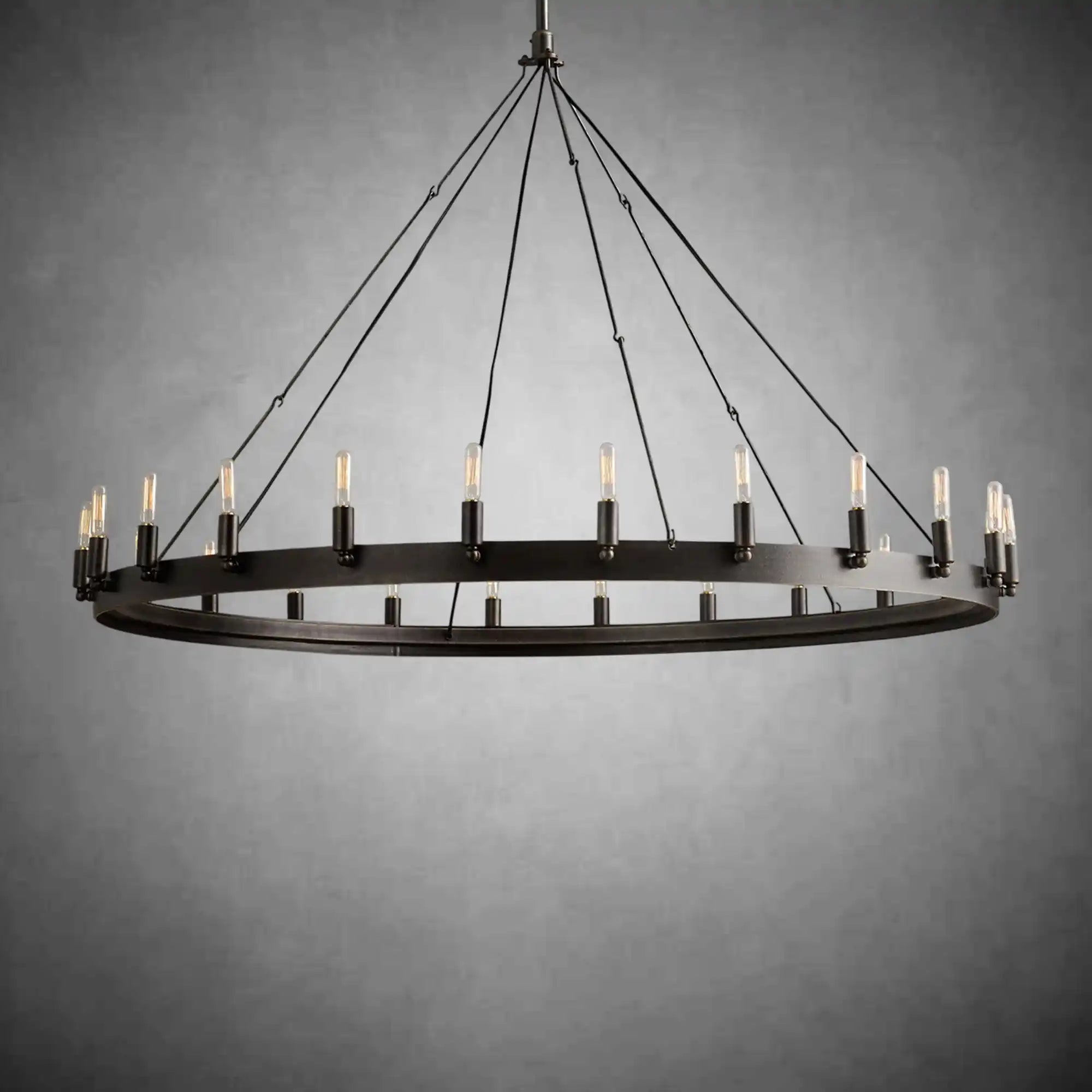 Dania Camina Luxury Vintage Round Chandelier