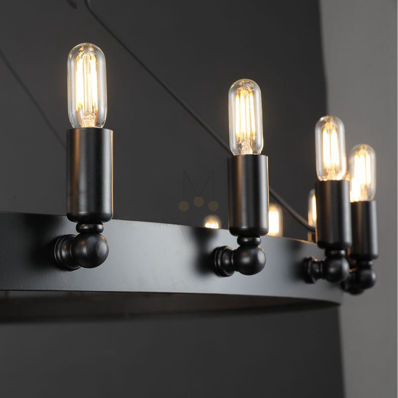 Dania Camina Luxury Vintage Round Chandelier