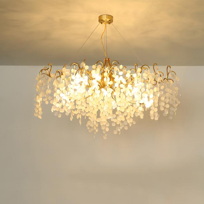 Blossom Modern White Chandelier