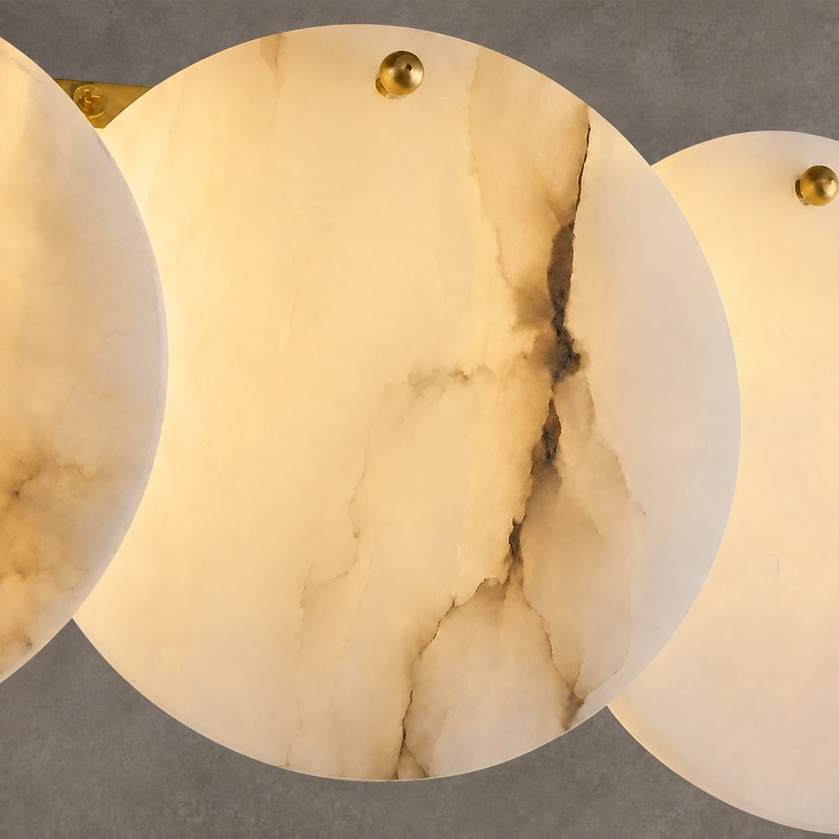 Chandelier Linear  French Art Deco Spanish Alabaster