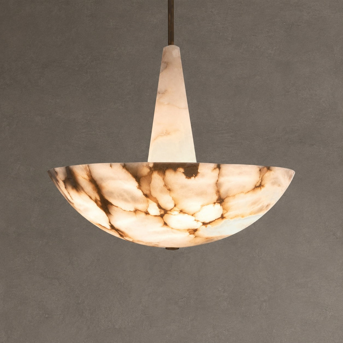 Domus Round Alabaster Chandelier