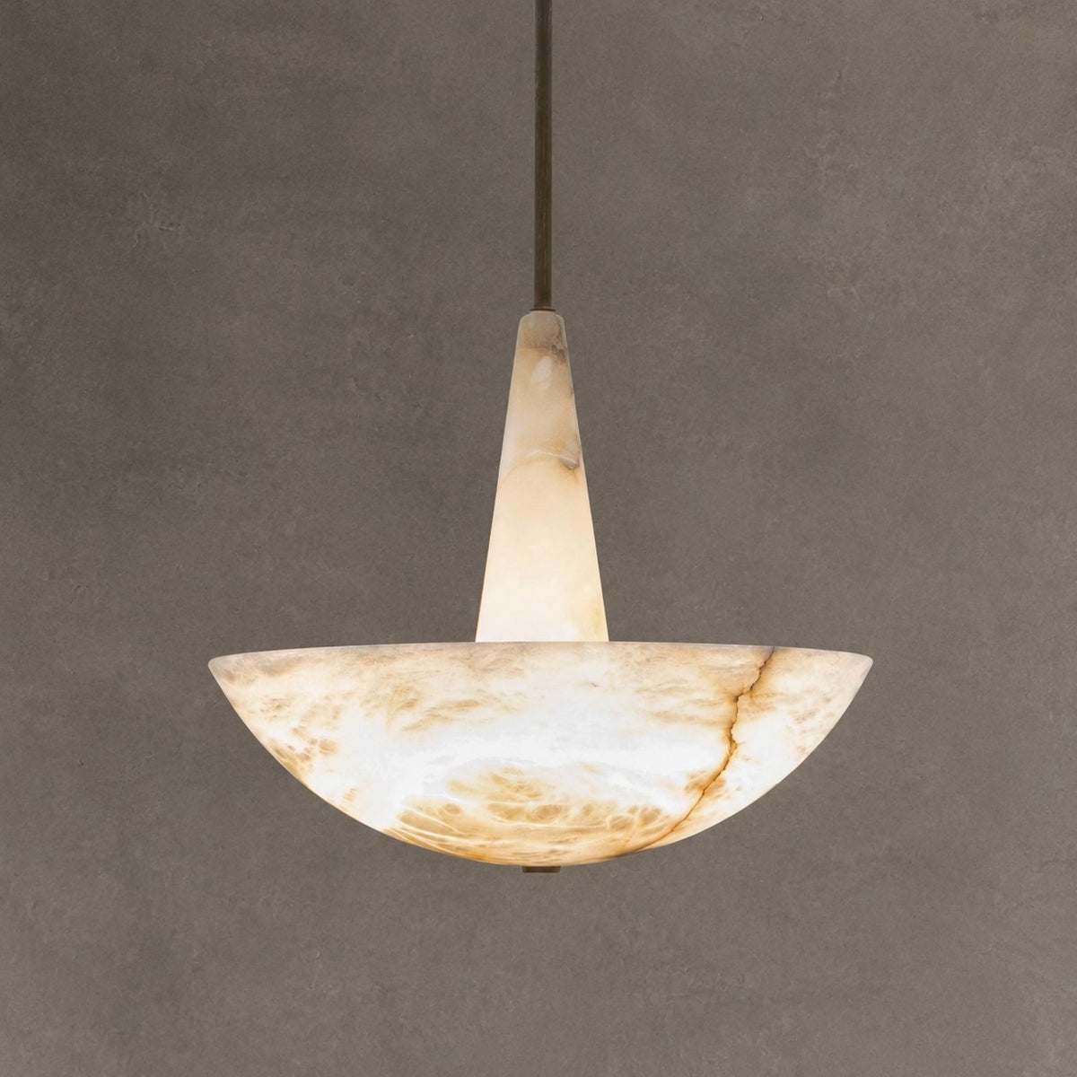 Domus Round Alabaster Chandelier