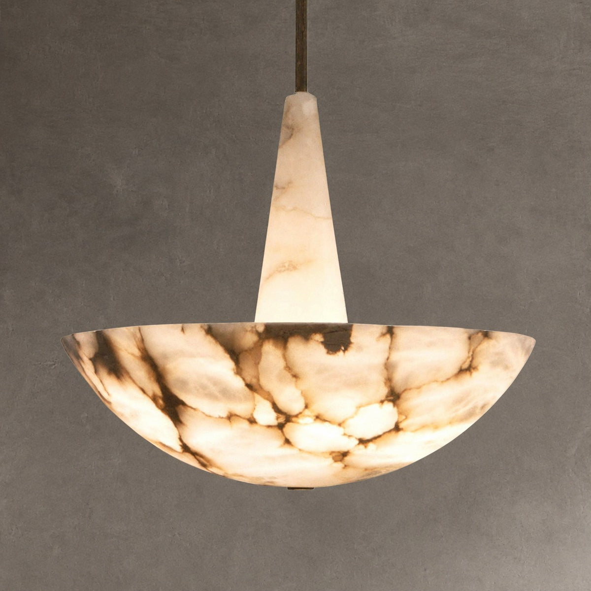 Domus Round Alabaster Chandelier