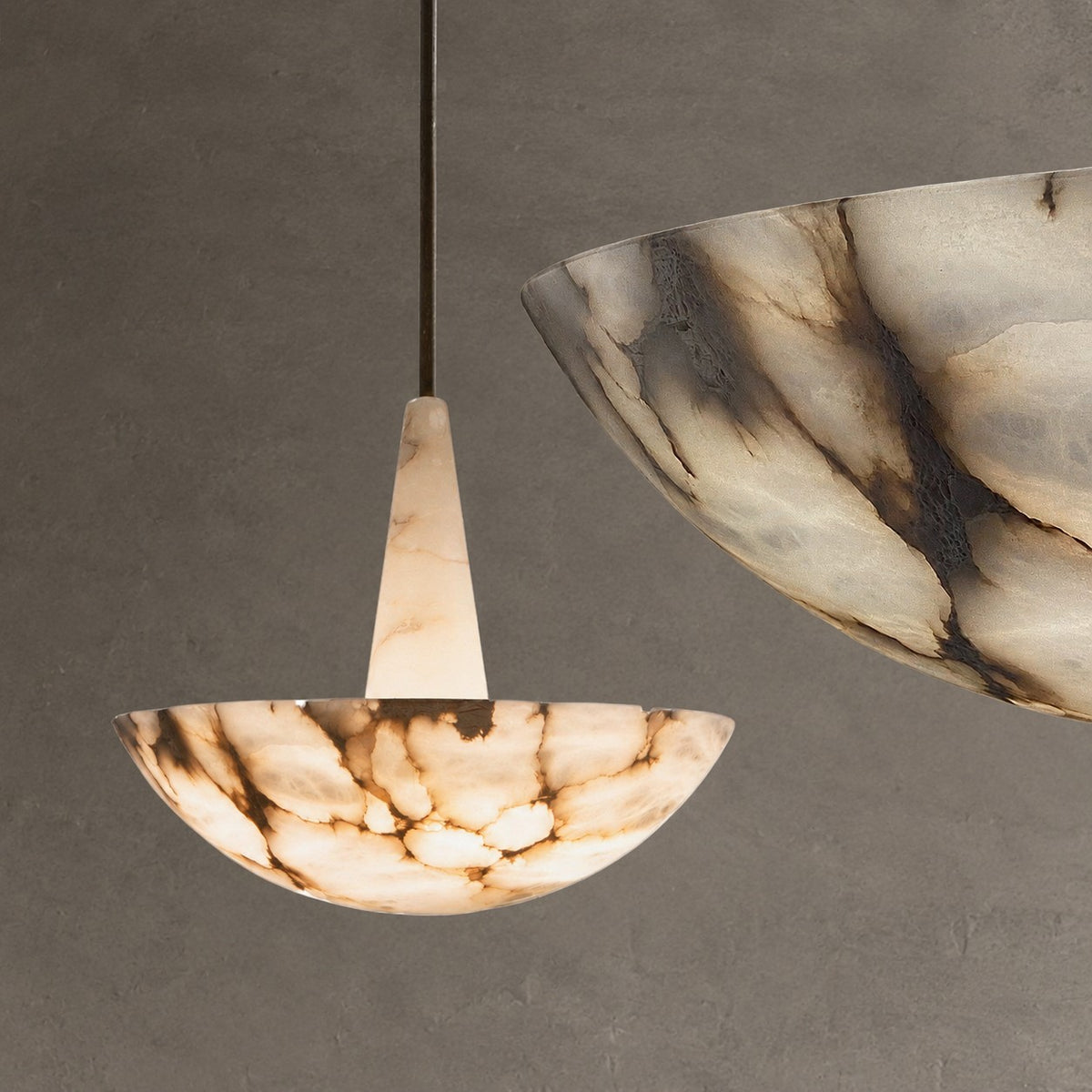 Domus Round Alabaster Chandelier
