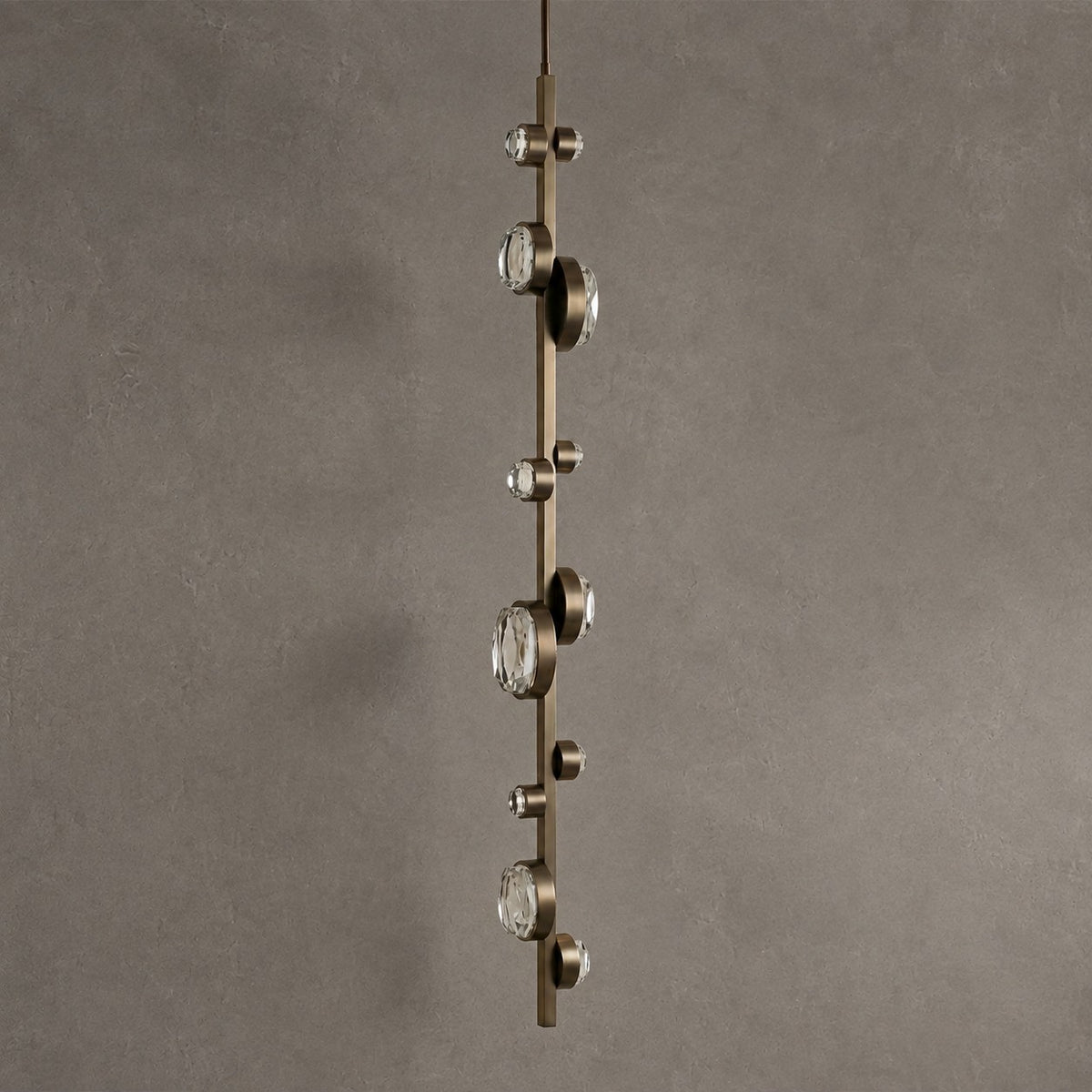 Eclipse Round Crystal Modern Chandelier