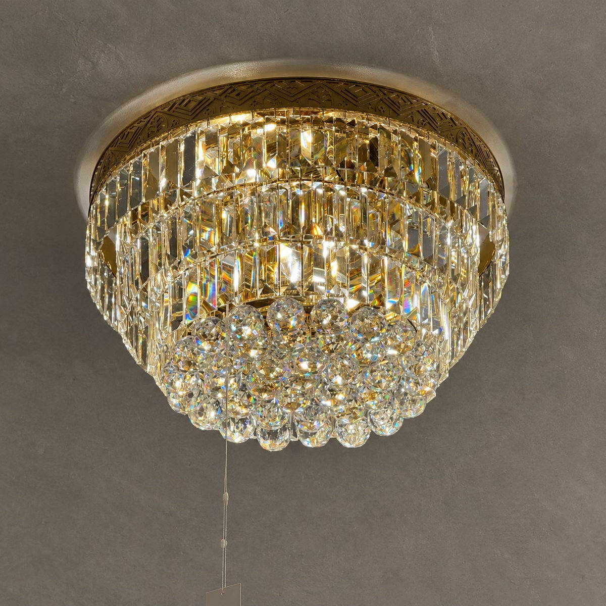 Egyptian Pharaoh Series Luxury Crystal Chandelier