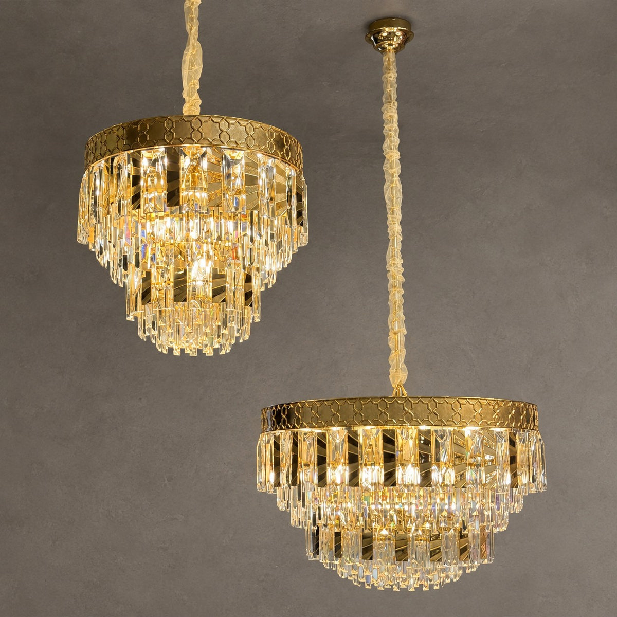 Egyptian Pharaoh Series Luxury Crystal Chandelier