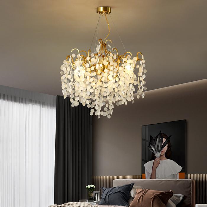 Blossom Modern White Chandelier