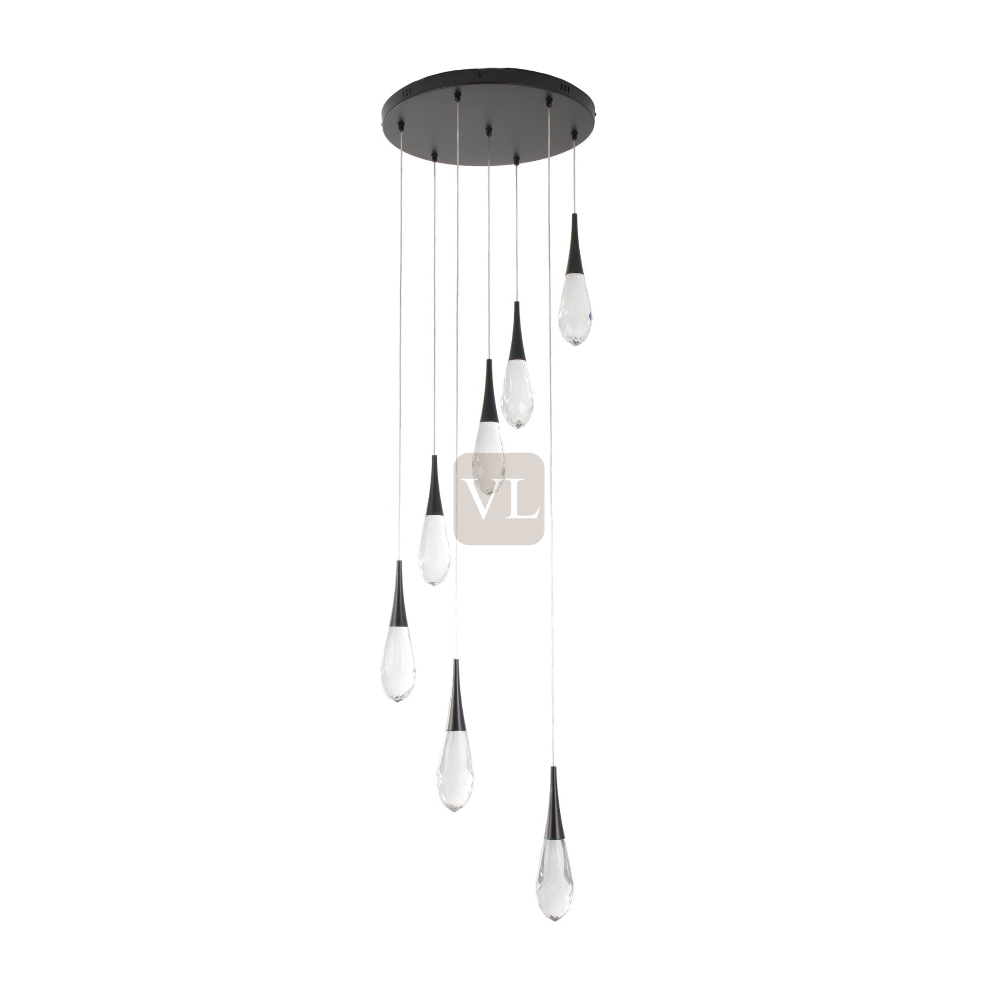 Crystal Drop LED Pendant Light