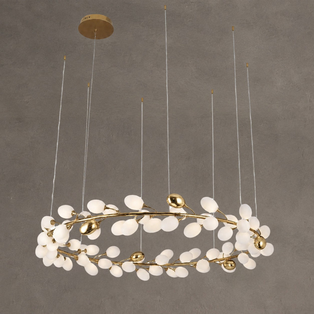 Stilla Brass Chandelier