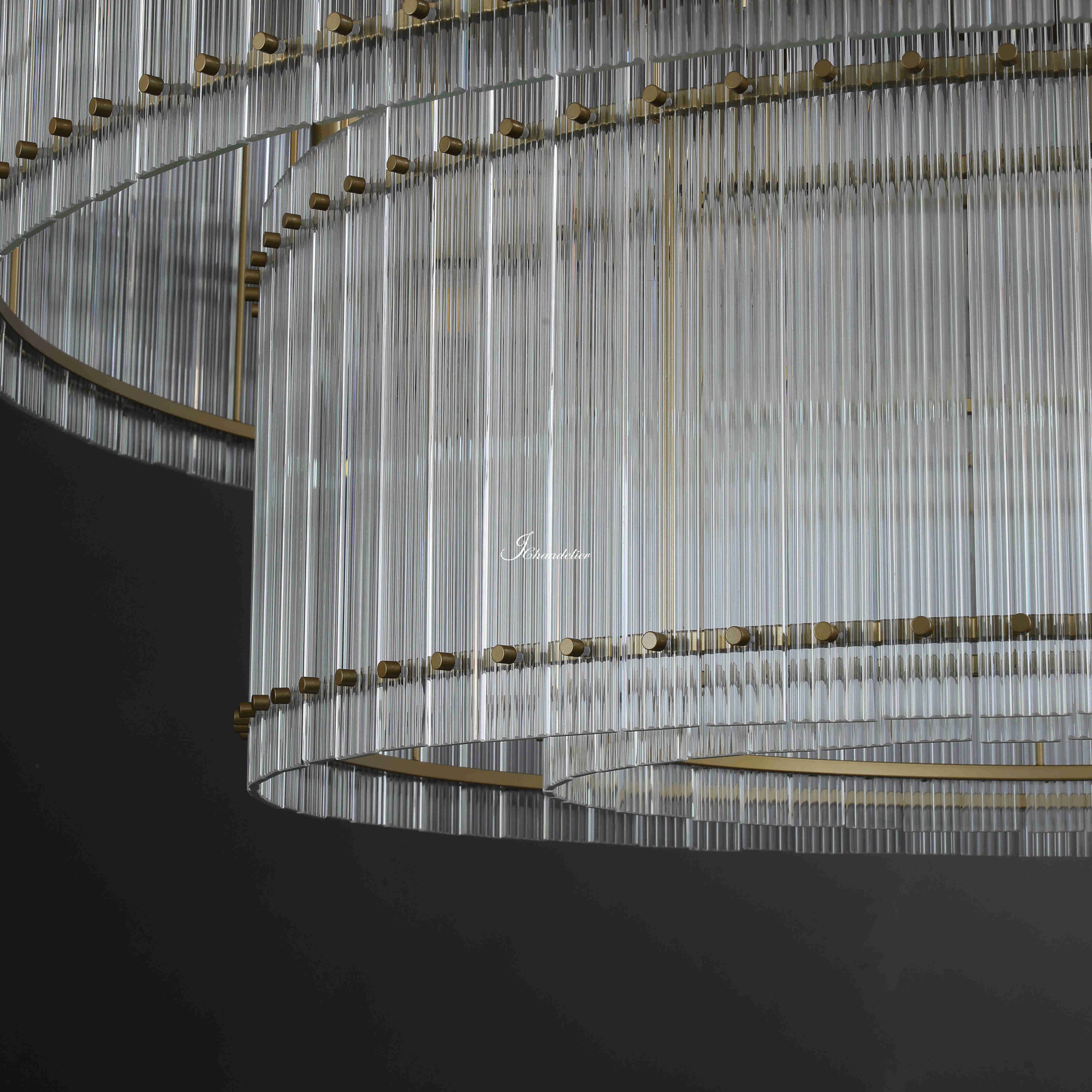 Sun Marco 2-Tier Round Chandelier 60"