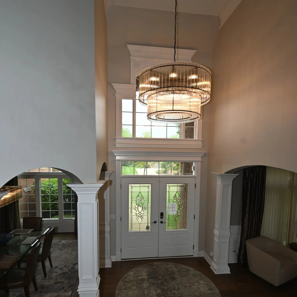 Sun Marco 2-Tier Round Chandelier 60"