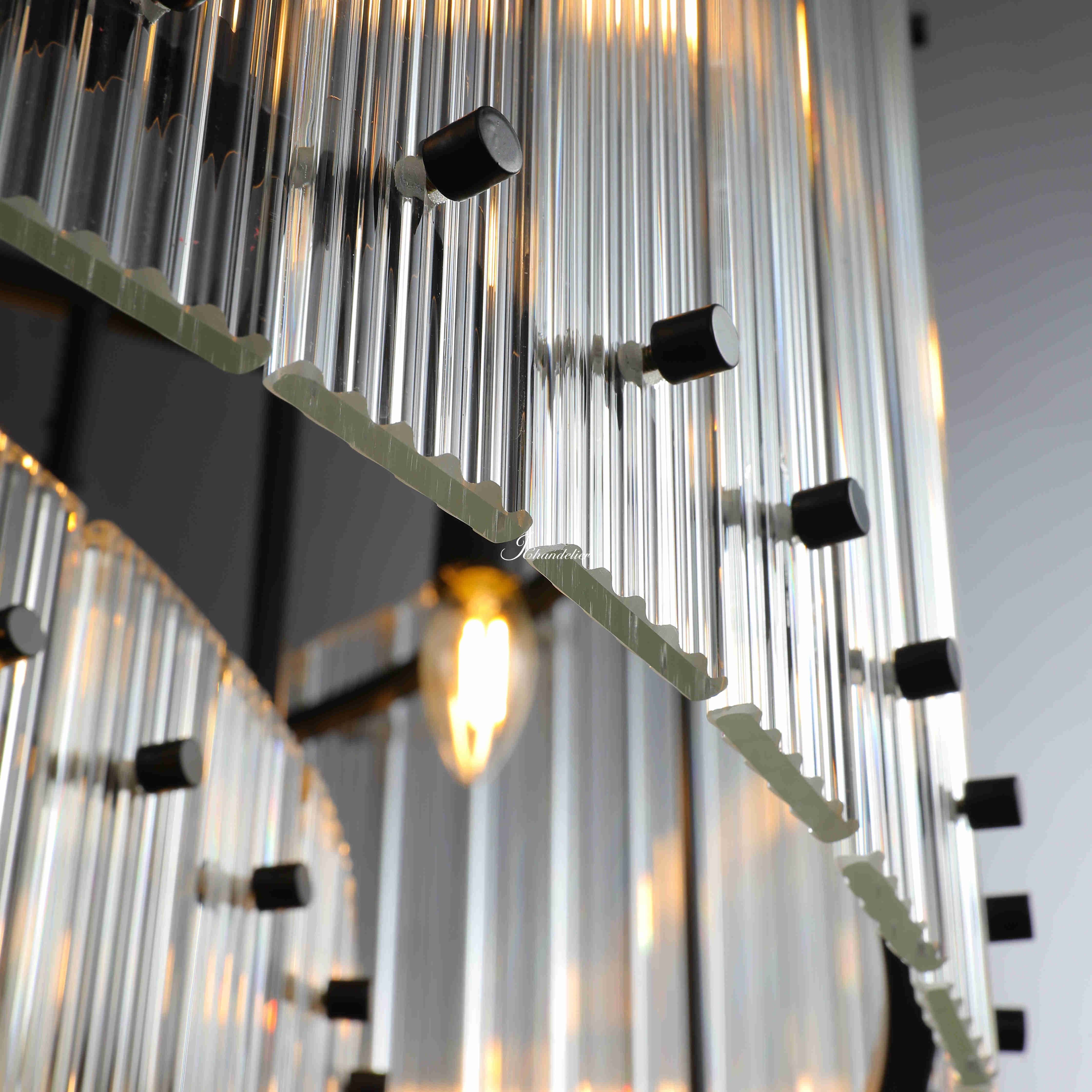 Sun Marco 2-Tier Round Chandelier 48"