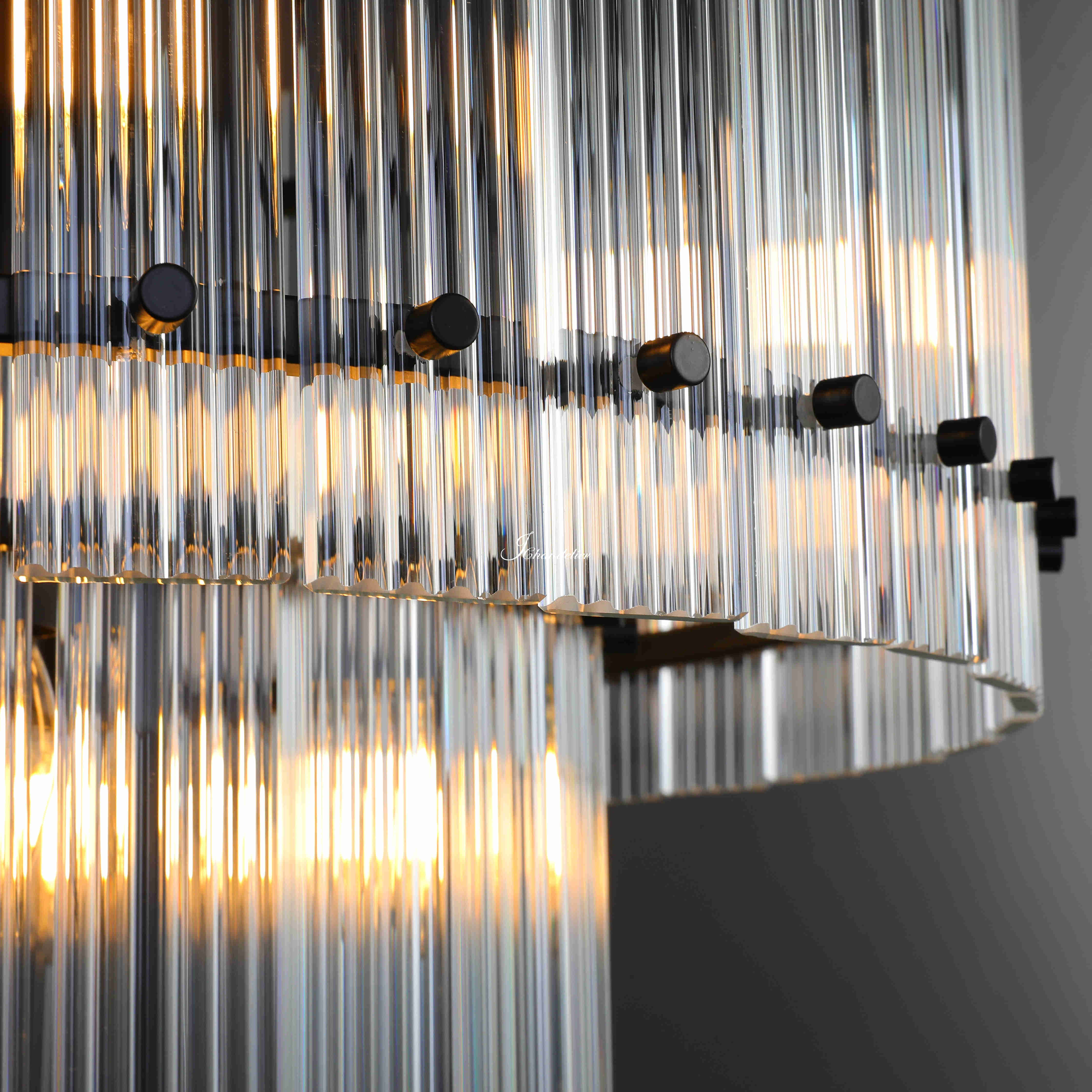 Sun Marco 2-Tier Round Chandelier 37"