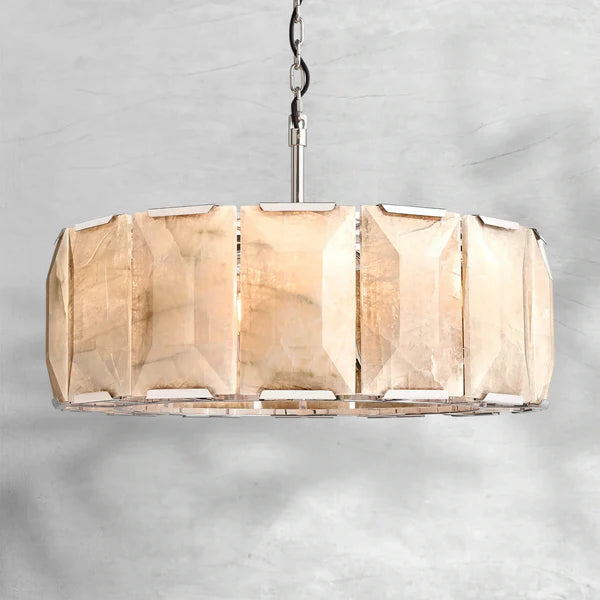 Hartley Calcite Round Chandelier 19"/31"/43"/60"