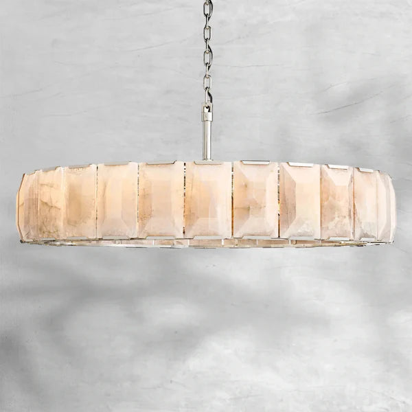 Hartley Calcite Round Chandelier 19"/31"/43"/60"