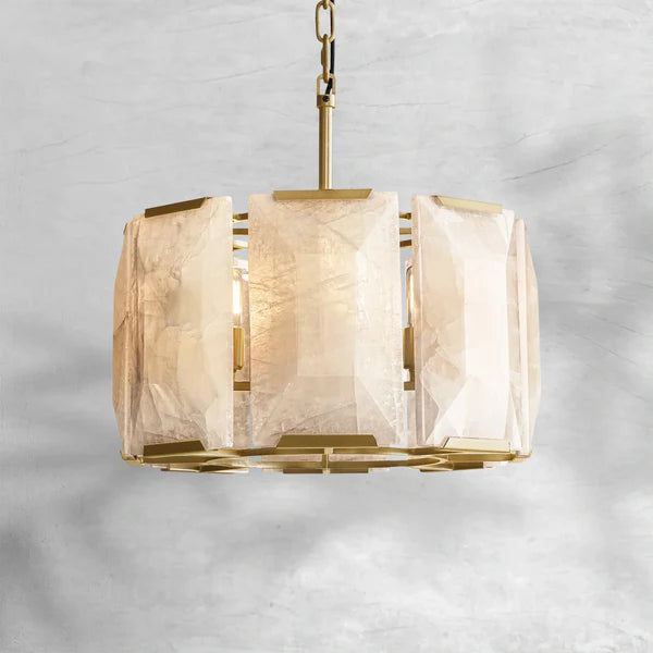 Hartley Calcite Round Chandelier 19"/31"/43"/60"