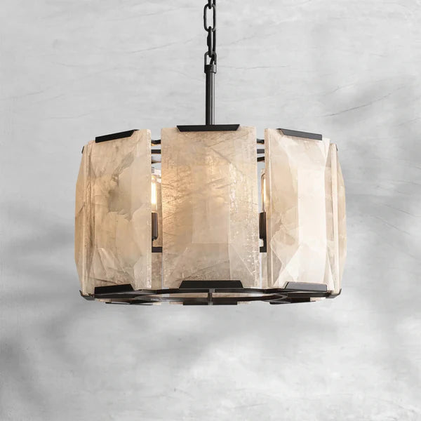 Hartley Calcite Round Chandelier 19"/31"/43"/60"