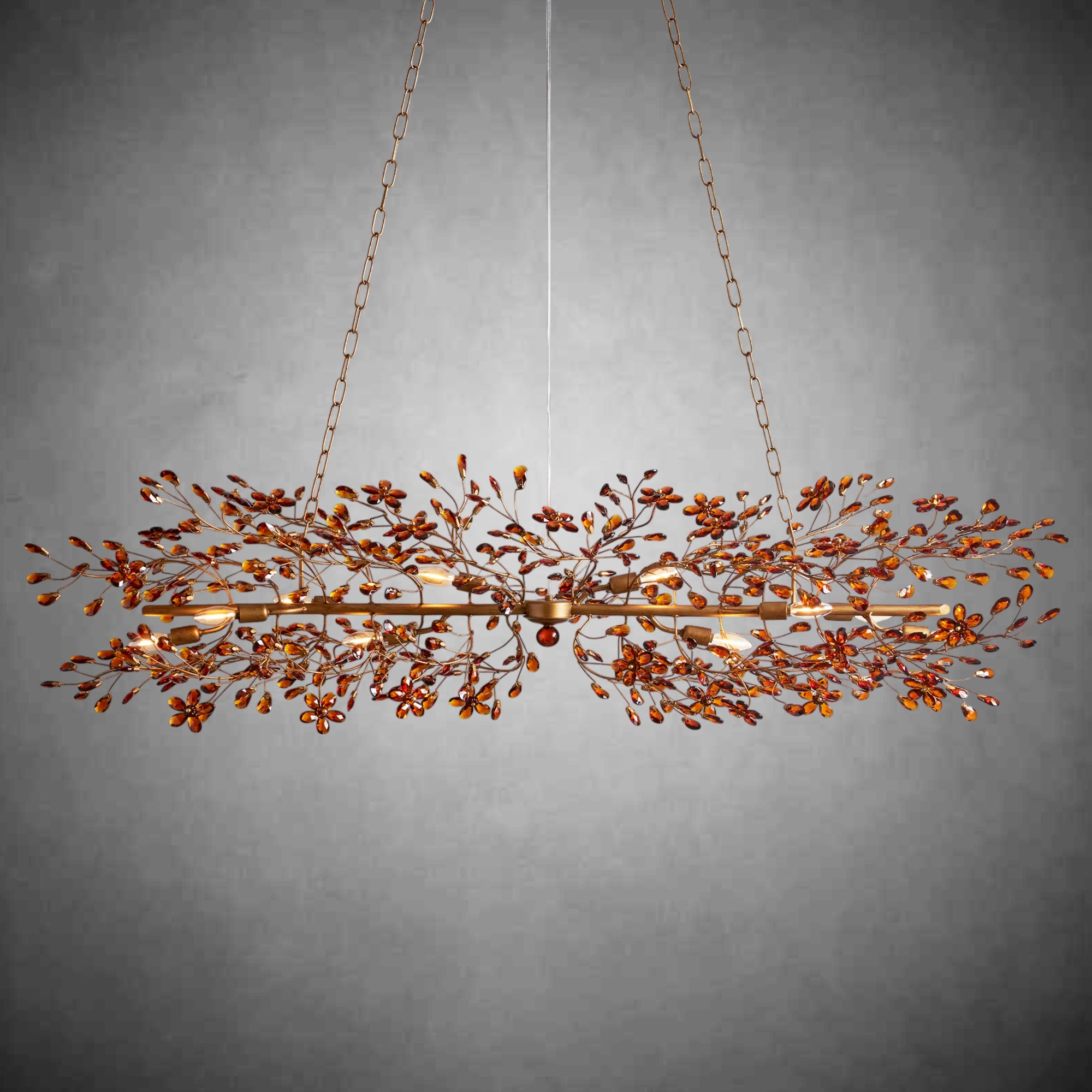 Fiore Linear Chandelier 43"51"68"