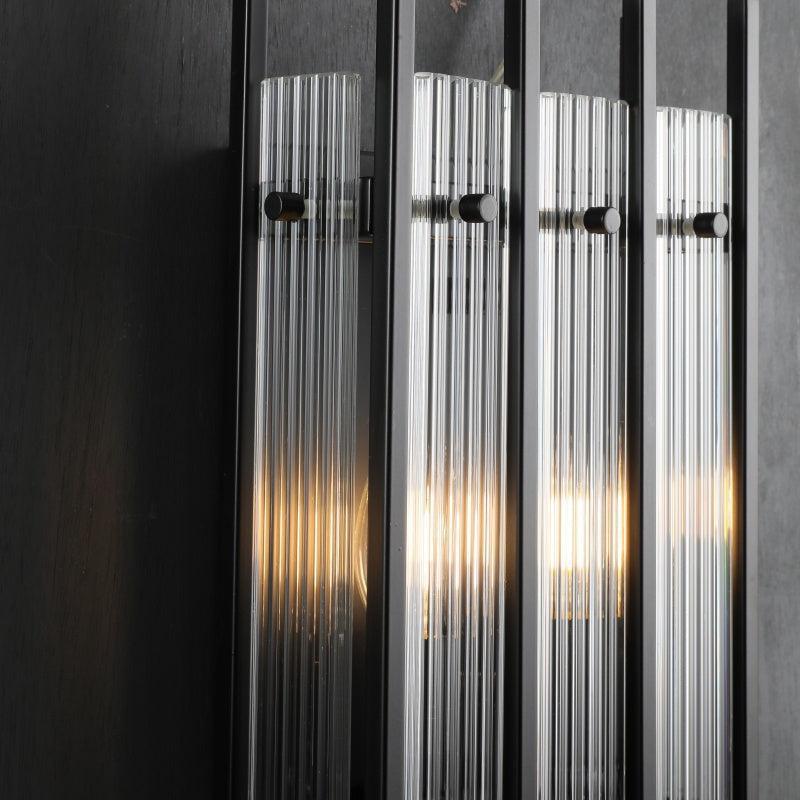 Sun Marco Glass Rectangular Wall Sconce