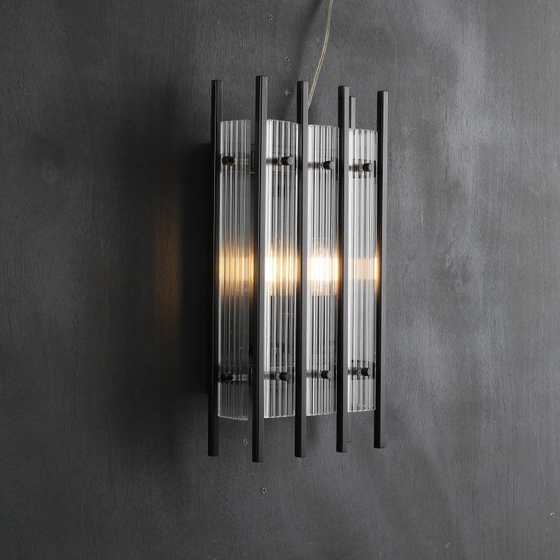 Sun Marco Glass Rectangular Wall Sconce