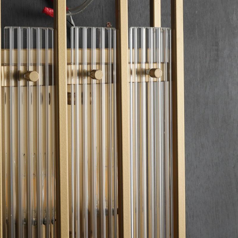 Sun Marco Glass Rectangular Wall Sconce