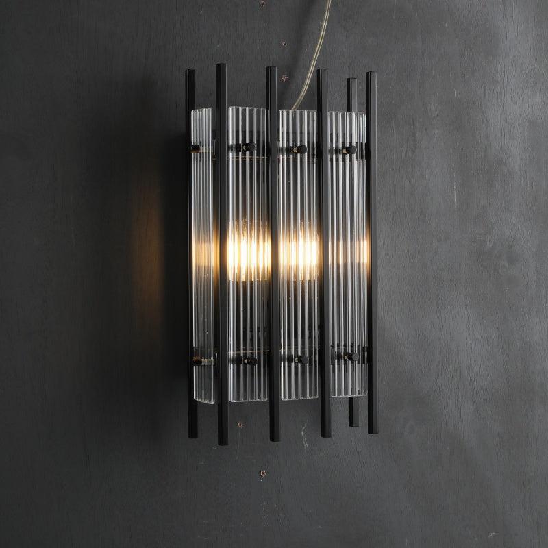 Sun Marco Glass Rectangular Wall Sconce