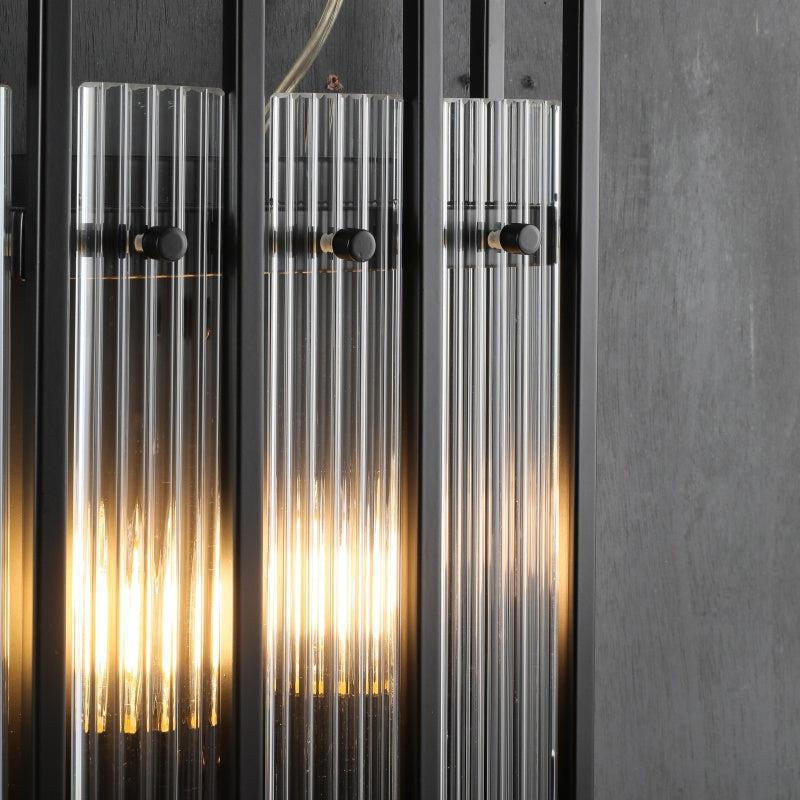 Sun Marco Glass Rectangular Wall Sconce