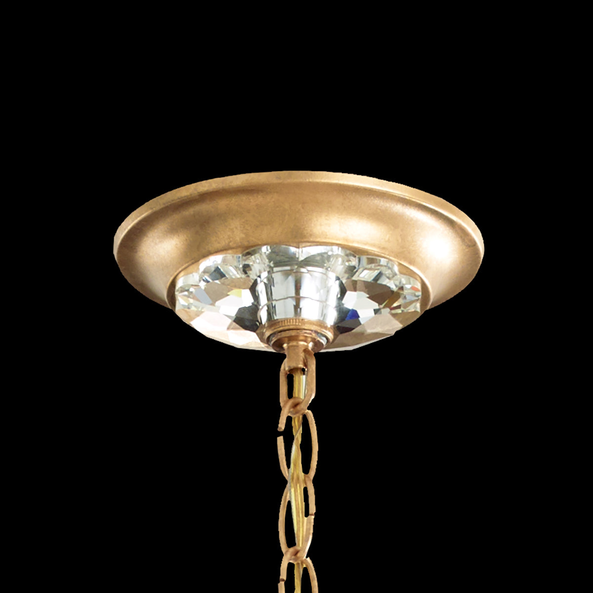Filigree Crystal Chandelier 39"