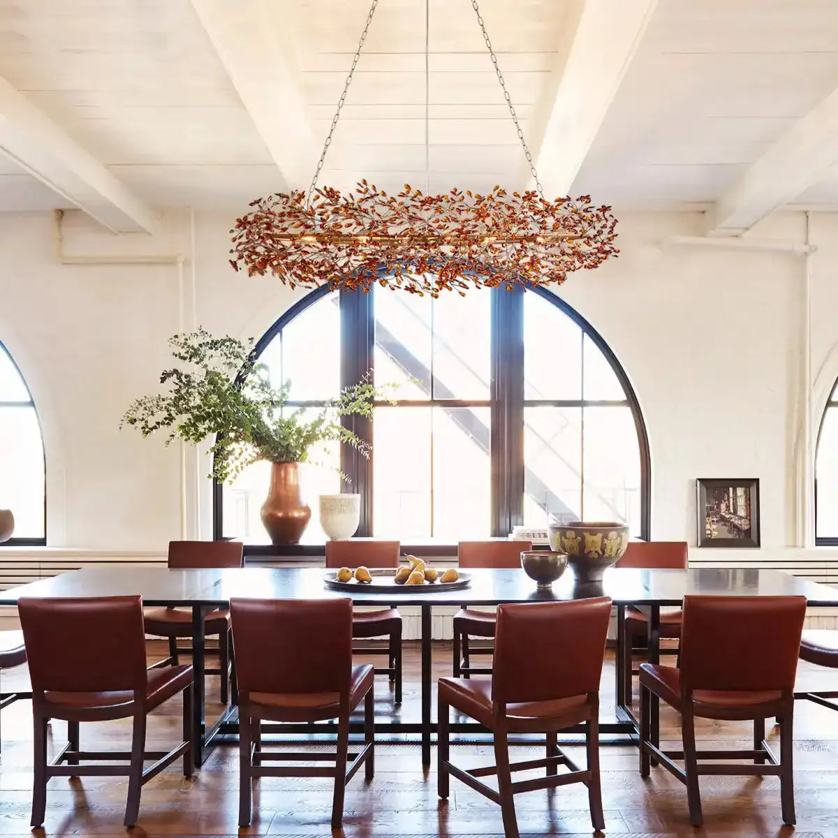 Fiore Oval Chandelier 62''74''