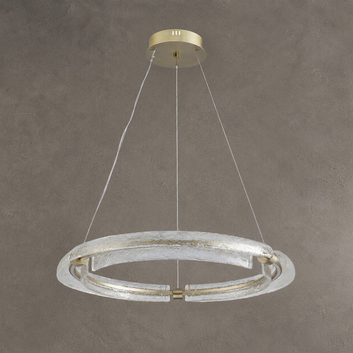 Flora Modern Glass Chandelier
