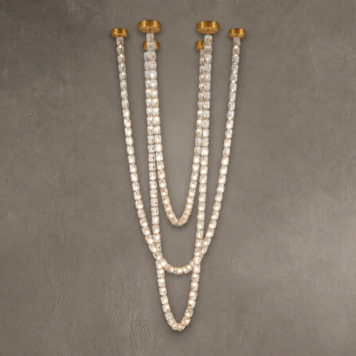 Gabriel Cascade Crystal Pendant Chandelier