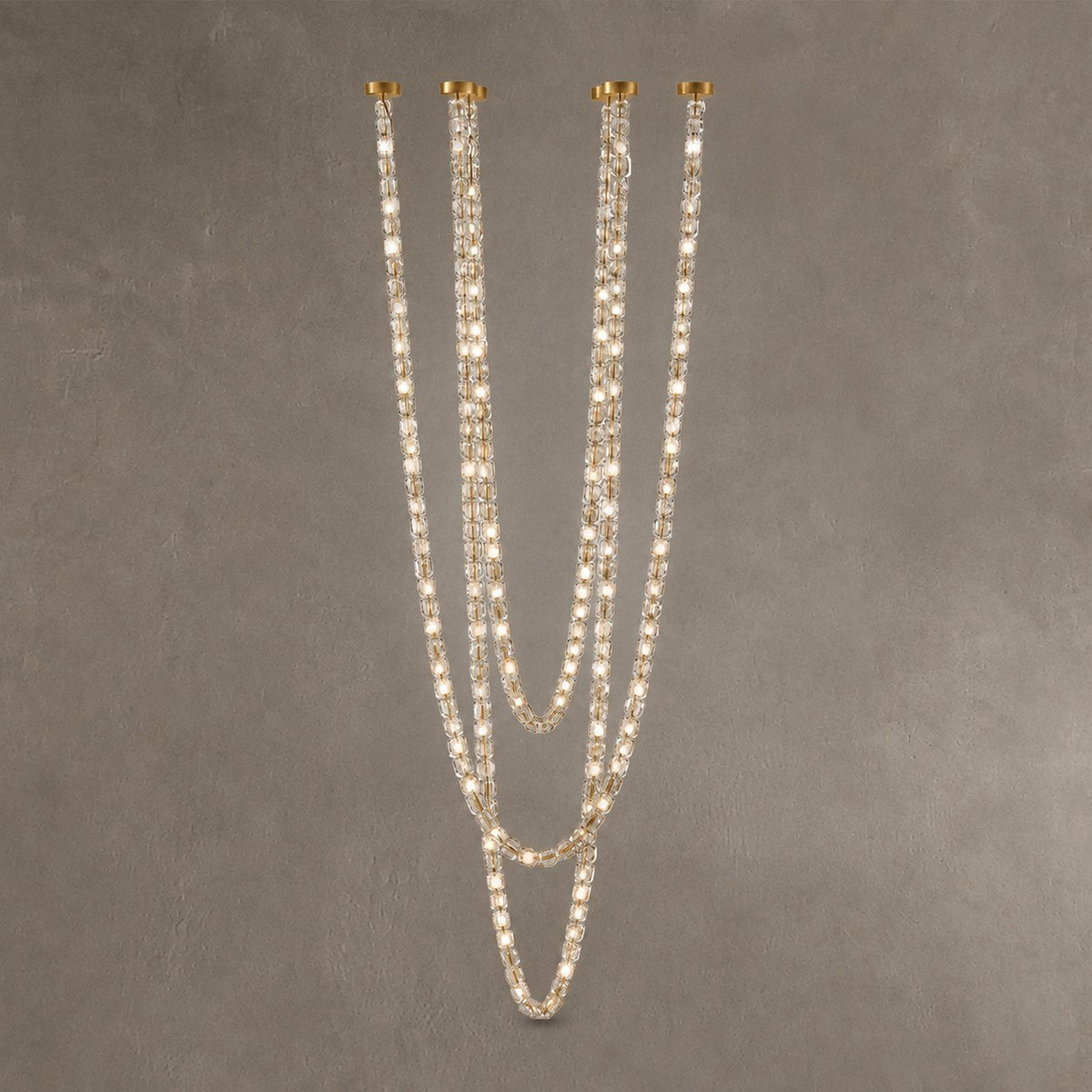Gabriel Cascade Crystal Pendant Chandelier