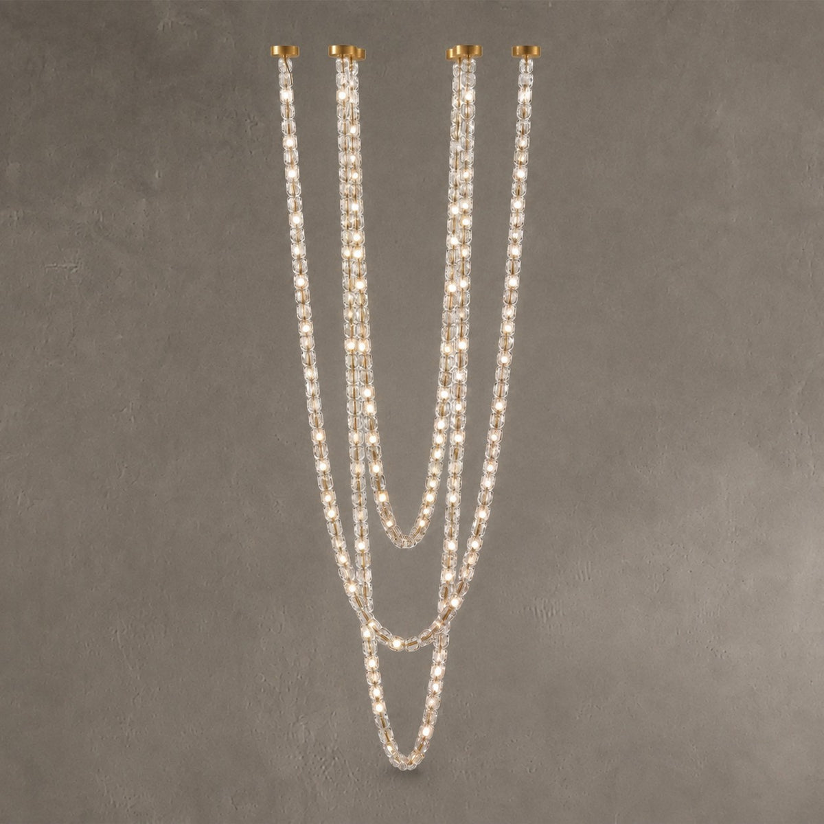 Gabriel Cascade Crystal Pendant Chandelier