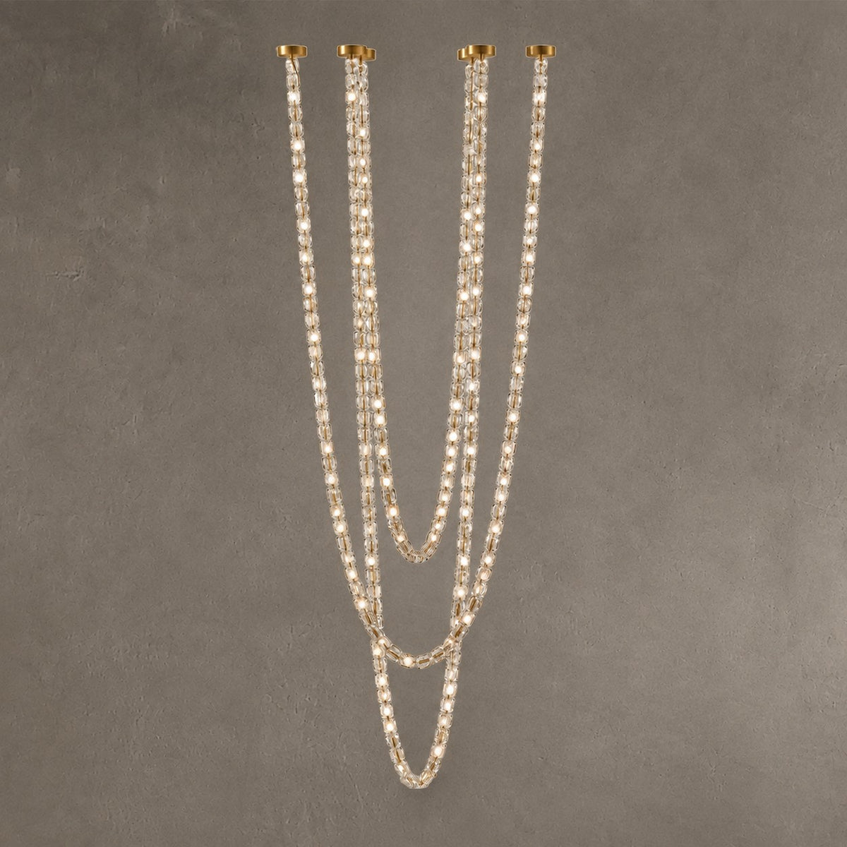 Gabriel Cascade Crystal Pendant Chandelier