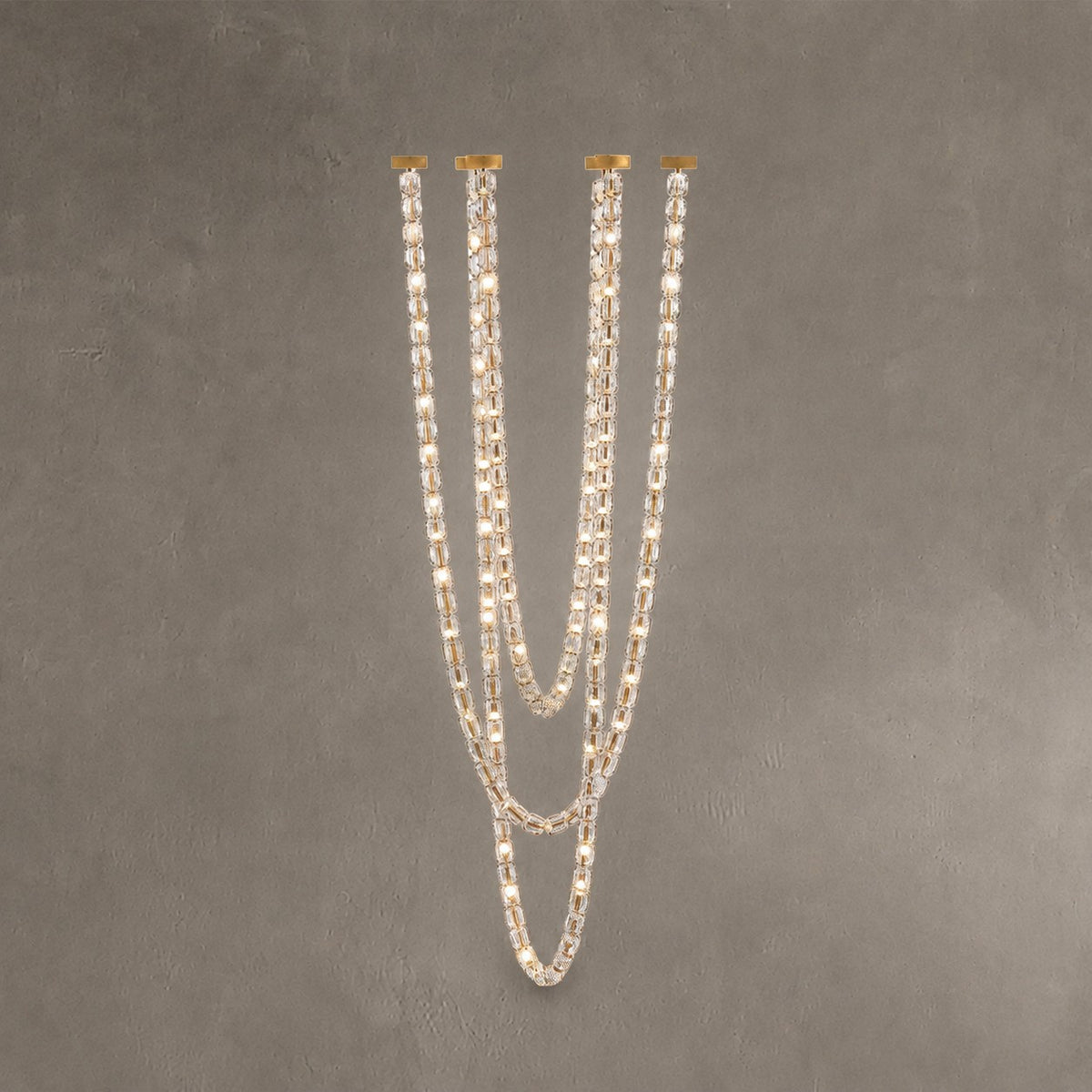Gabriel Cascade Crystal Pendant Chandelier