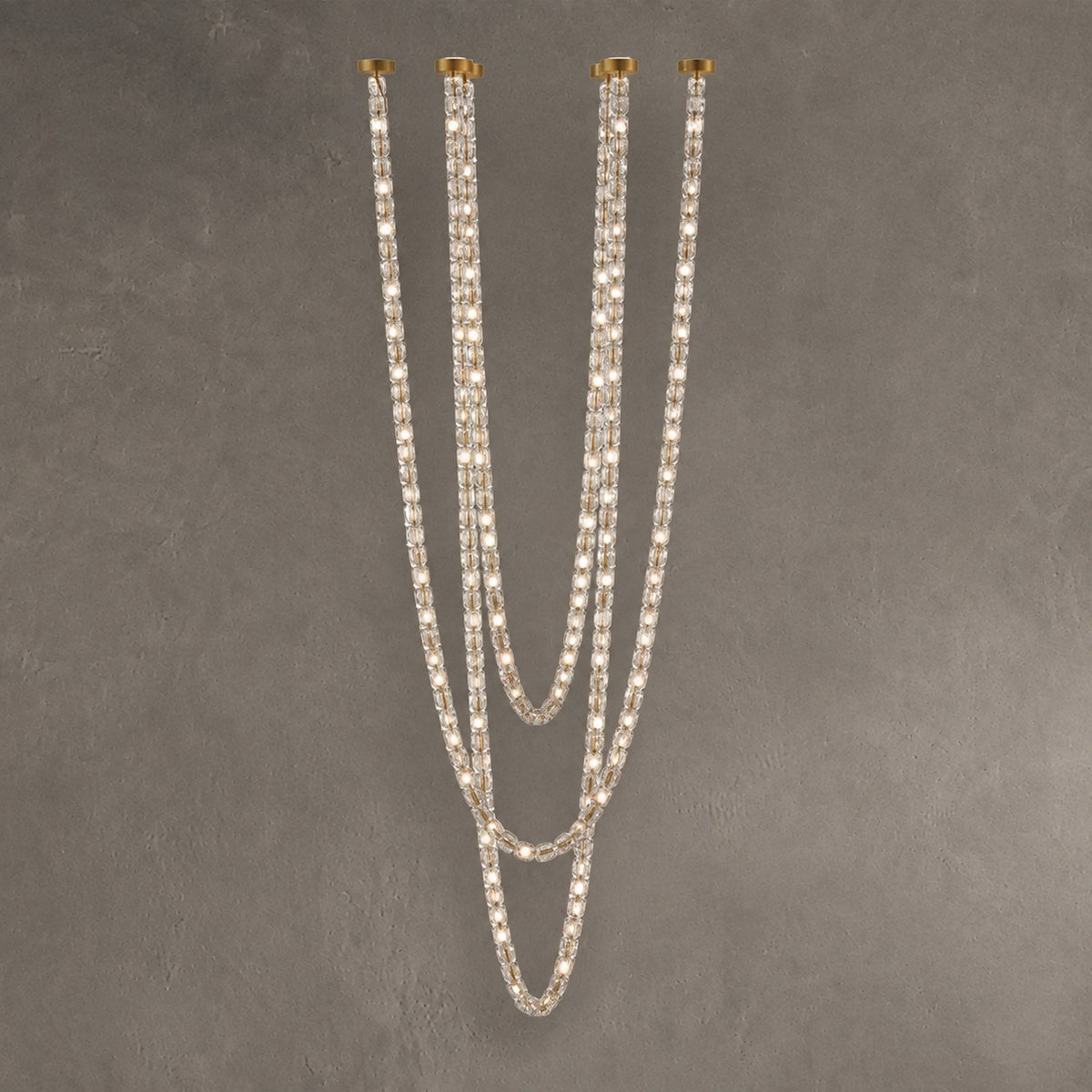 Gabriel Cascade LED Pendant Chandelier