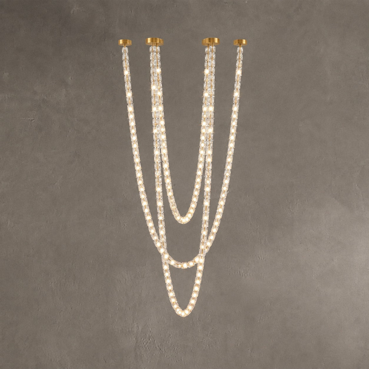 Gabriel Cascade LED Pendant Chandelier