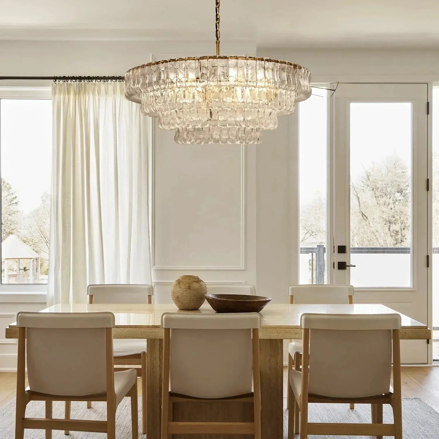 Ghiaccio Round Chandelier